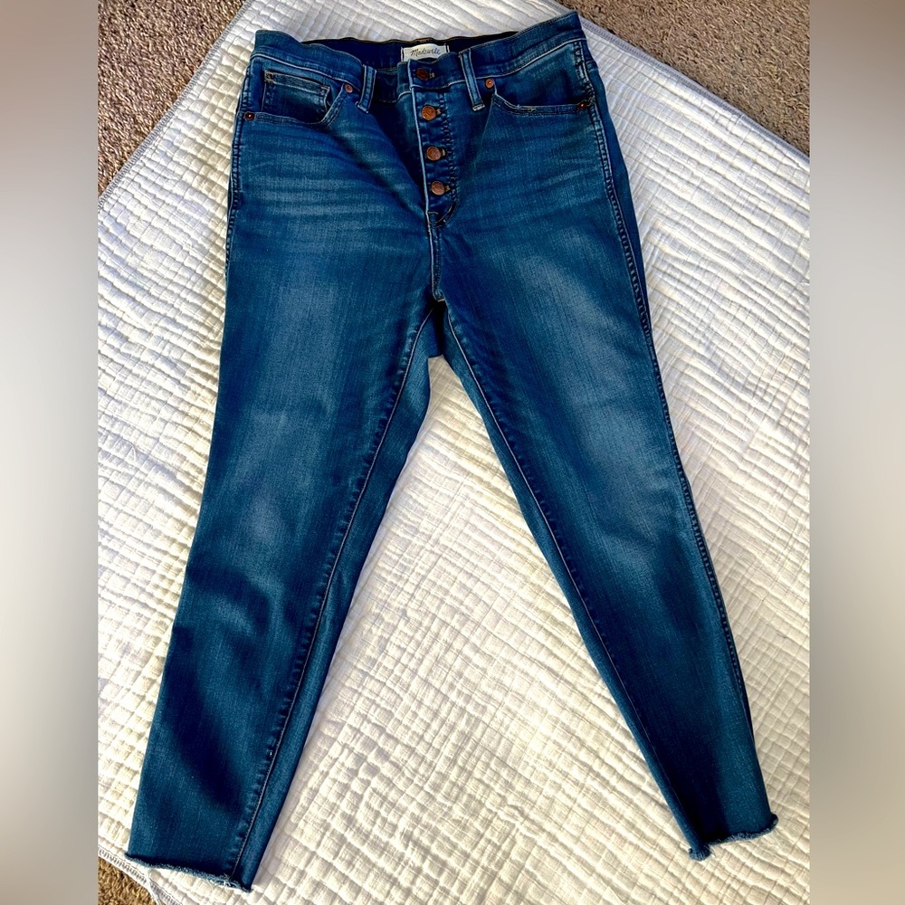 Madewell NWT 10” High Rise Skinny Jeans Womens Size 31